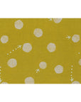 Large Dots in Mustard | Canvas
