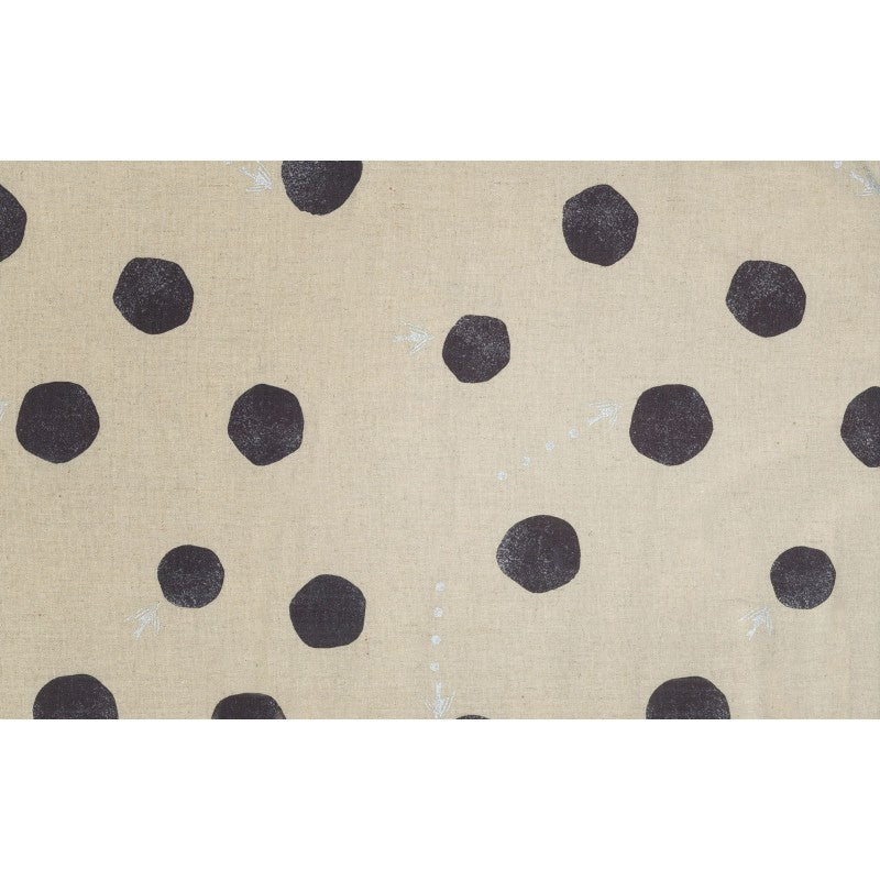 Large Dots in Natural | Canvas