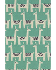 Llama in Turquoise | Canvas