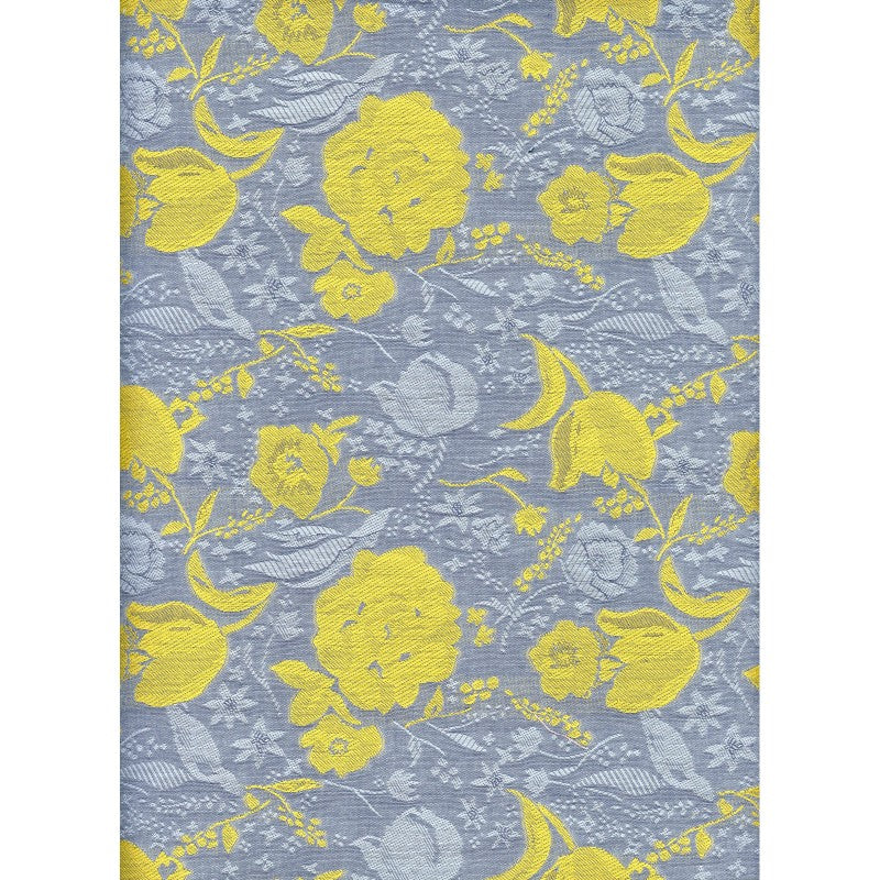 Fuccra: rakuen in Gray & Yellow B | Jacquard Weave