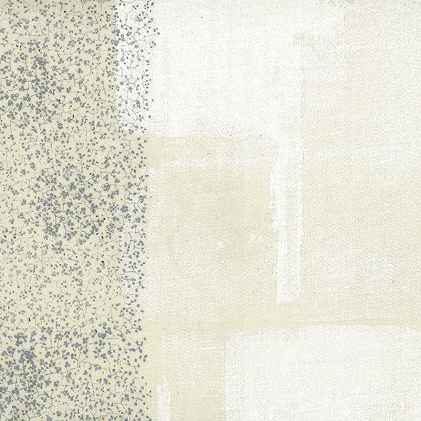 Wild Flower in Ivory (C) | Double Gauze