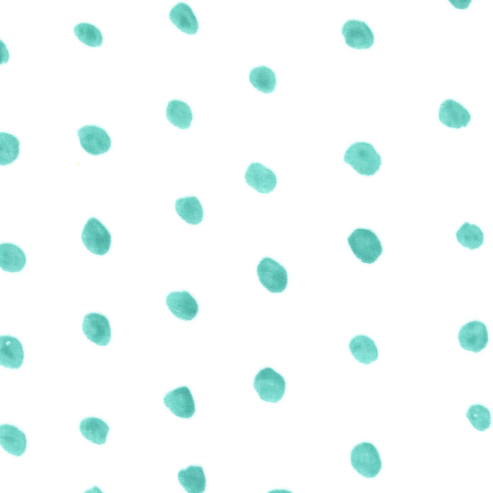 Pocho in White & Green D | Organic Double Gauze