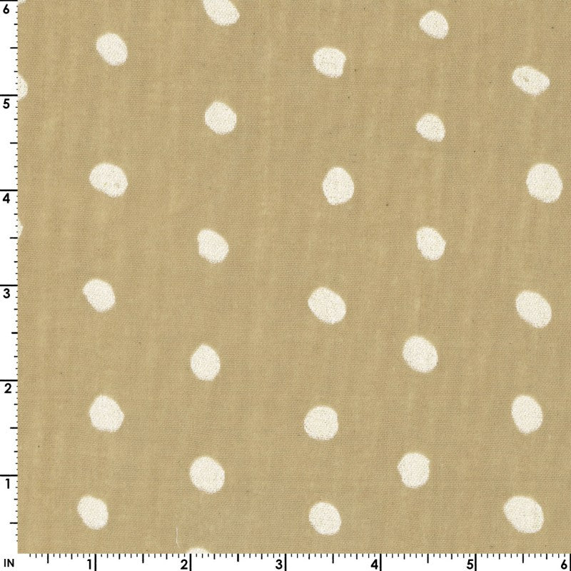 Pocho in Neutral & White H | Organic Double Gauze