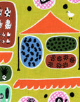 Pikku Saari Au Market in Mustard | Canvas