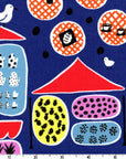 Pikku Saari Au Market in Navy | Canvas