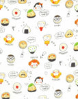 Mini Print Sushi | Double Gauze
