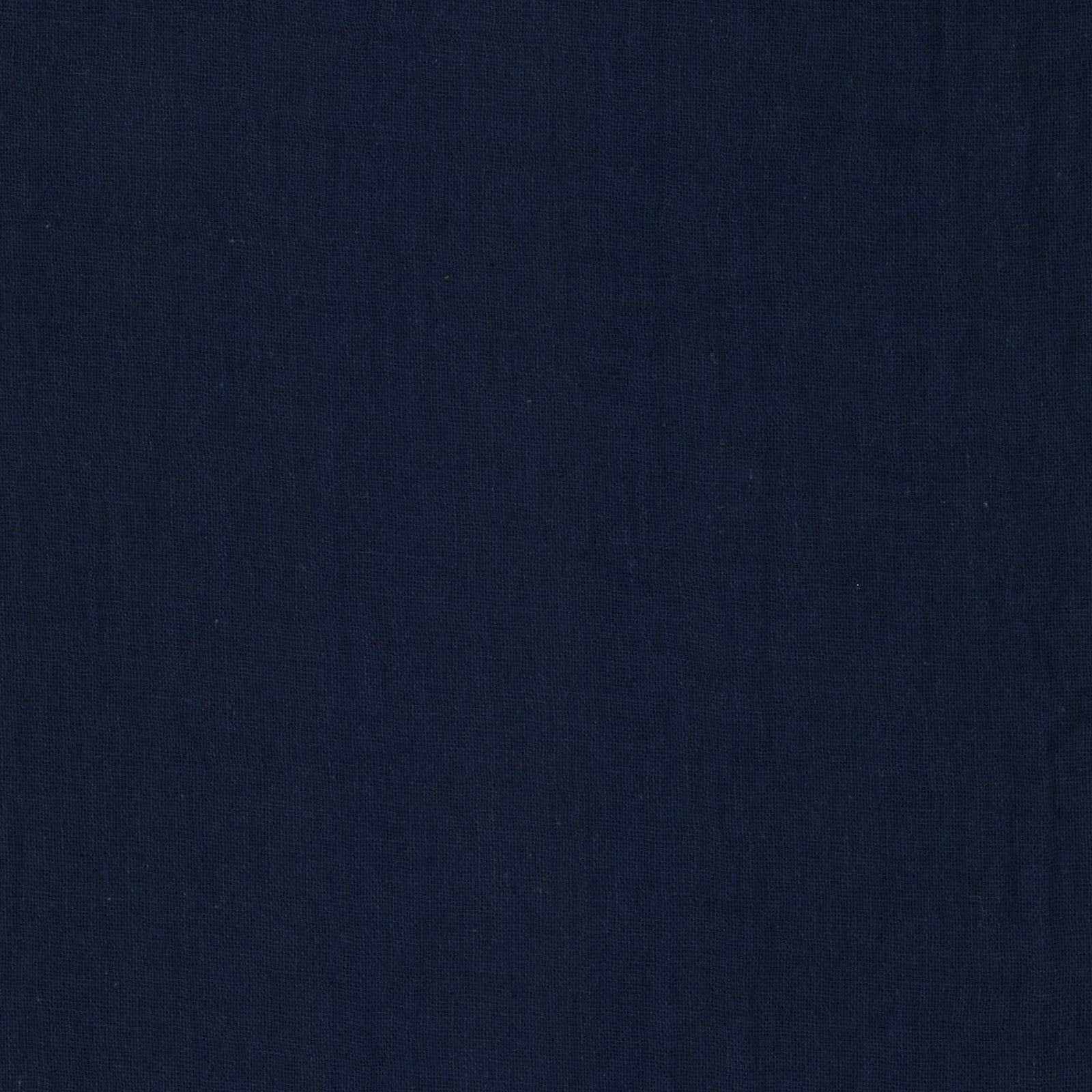 W Gauze - Navy | Triple Gauze