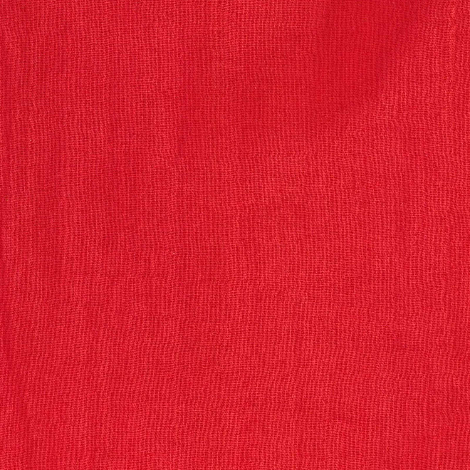 W Gauze - Red | Triple Gauze
