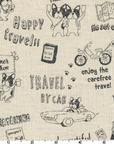 Animal World - Bulldogs Travel in Neutral | Canvas