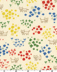 Floral Kitty | Oxford Cotton