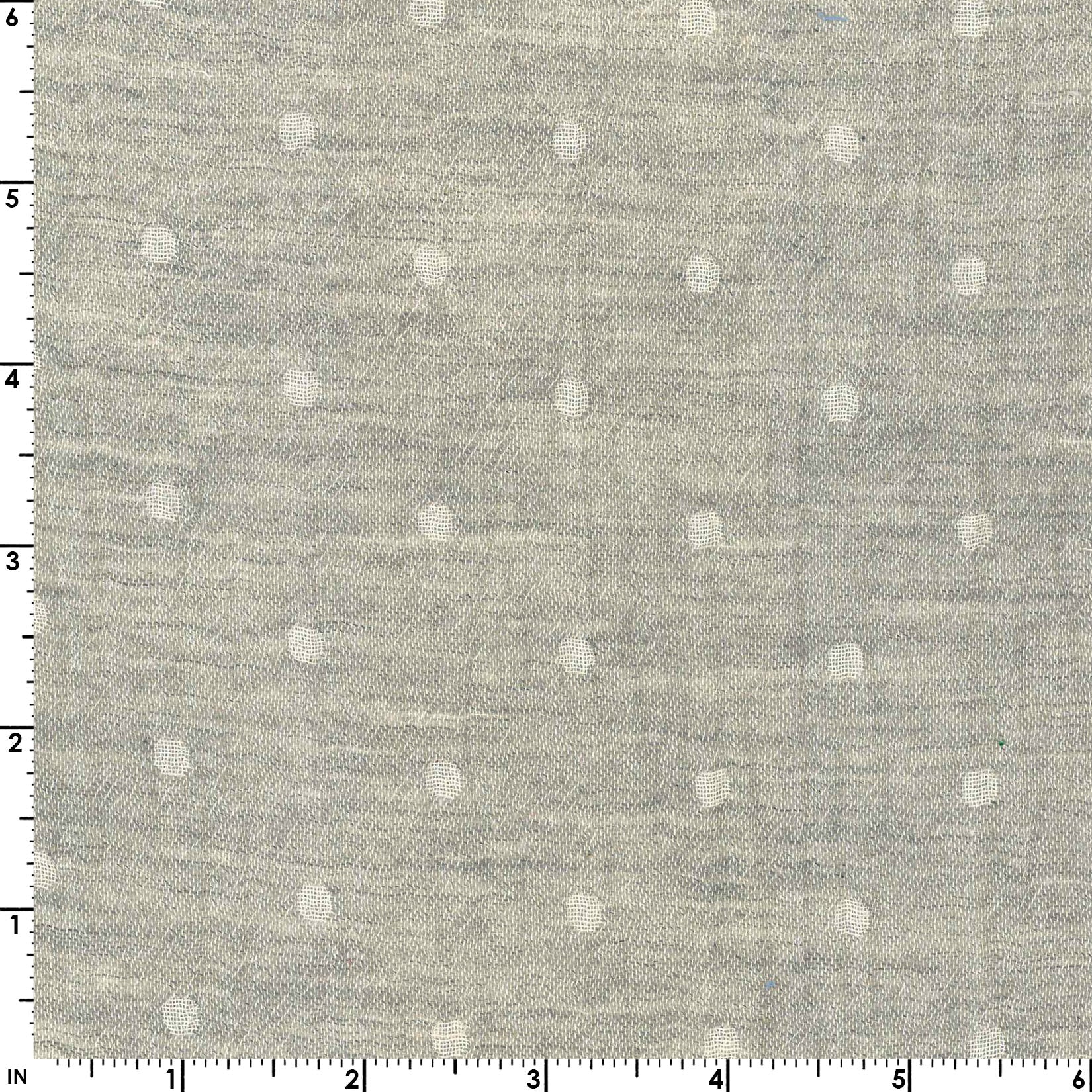 Solid Dots Gray | Double Gauze