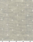 Solid Dots Gray | Double Gauze