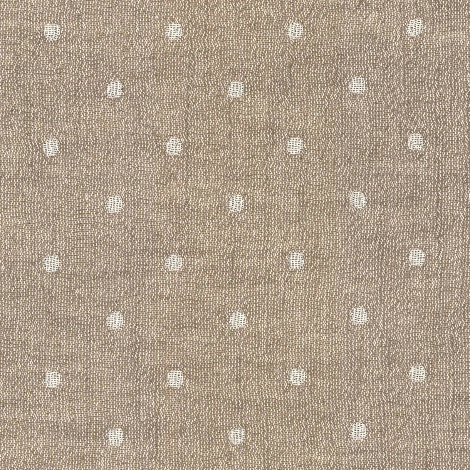 Solid Dots Beige | Double Gauze