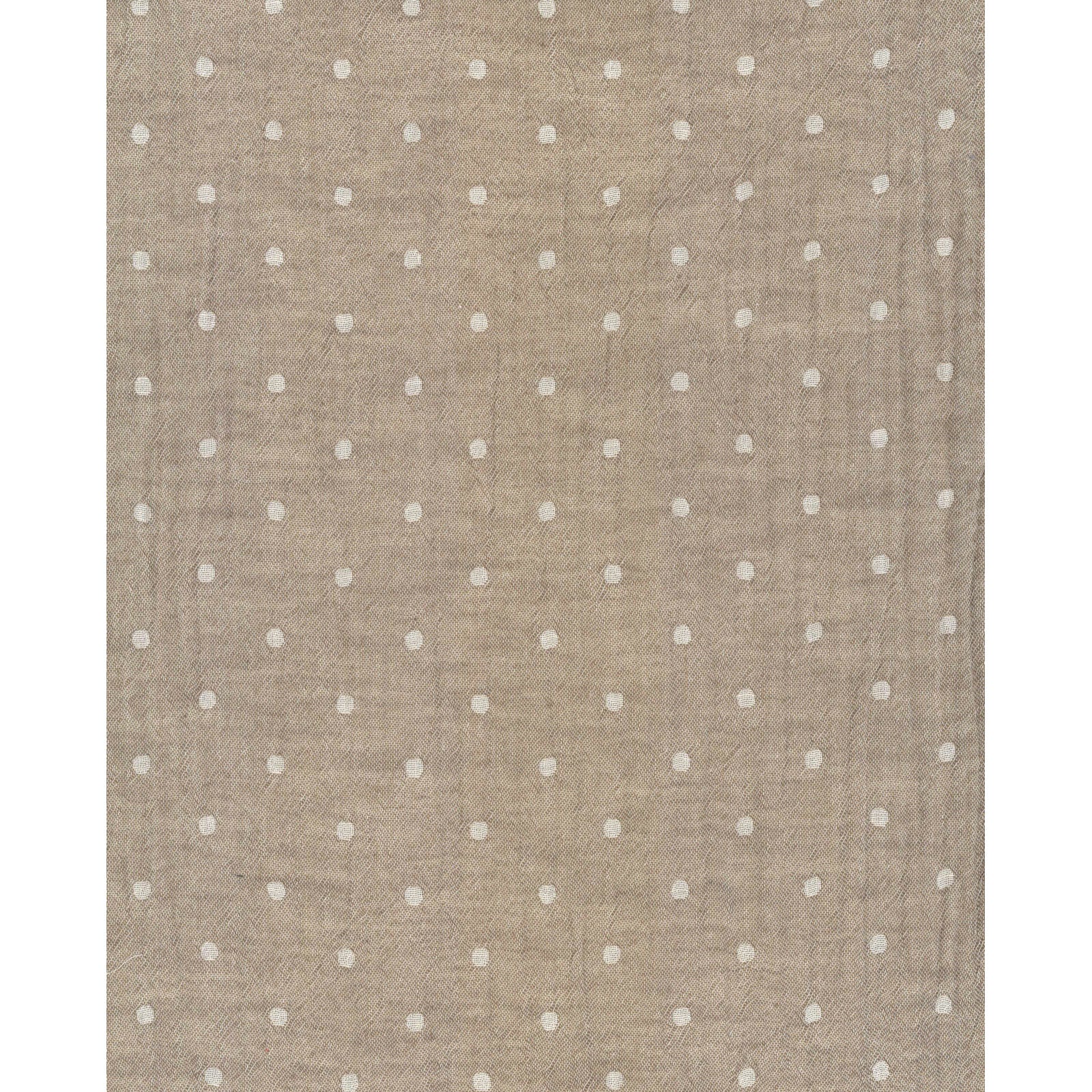 Solid Dots Beige | Double Gauze