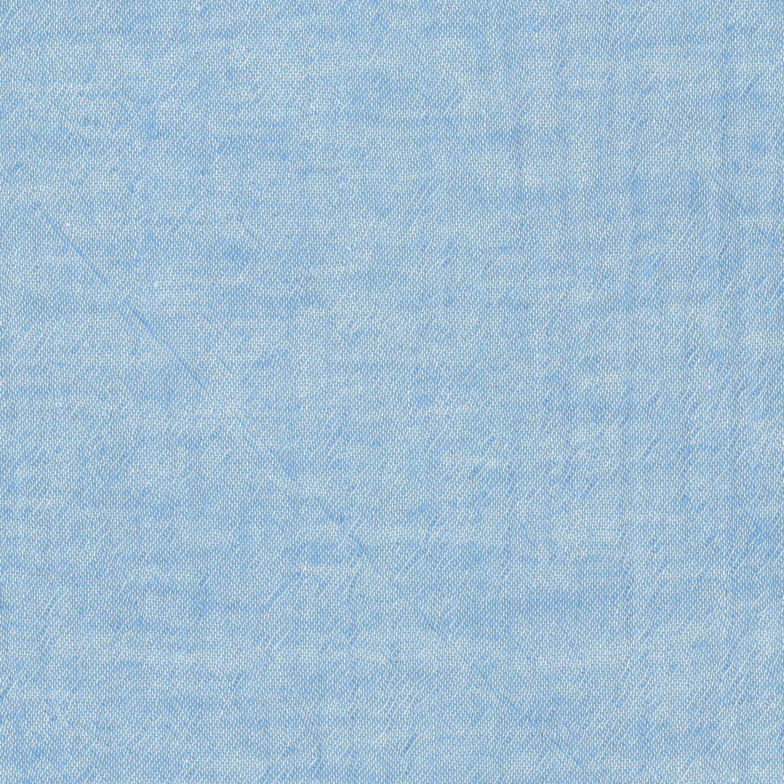 Solid Plain Light Denim Blue | Double Gauze