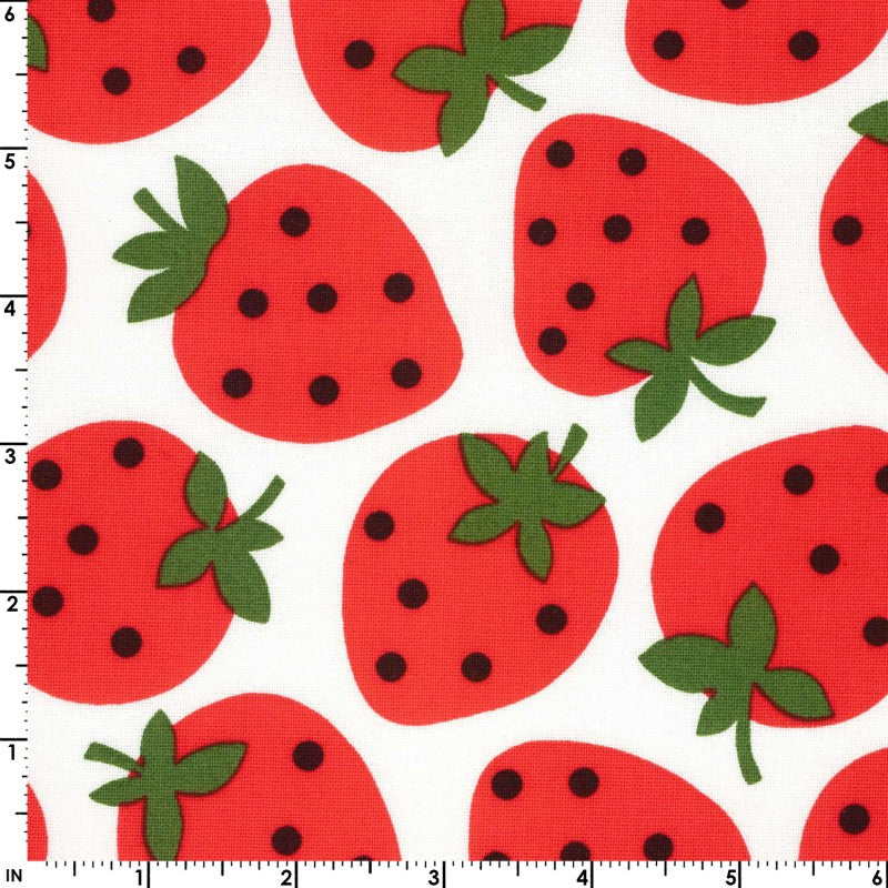 Deka Print Strawberry | Canvas