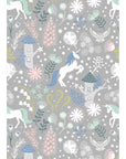 Fairy Lights Glow - Unicorn Forest in Gray