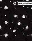 Fairy Lights Glow - Magical Flowers in Dusky Blue
