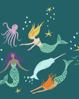 Magic Creatures - Mermaid Party | Organic Poplin