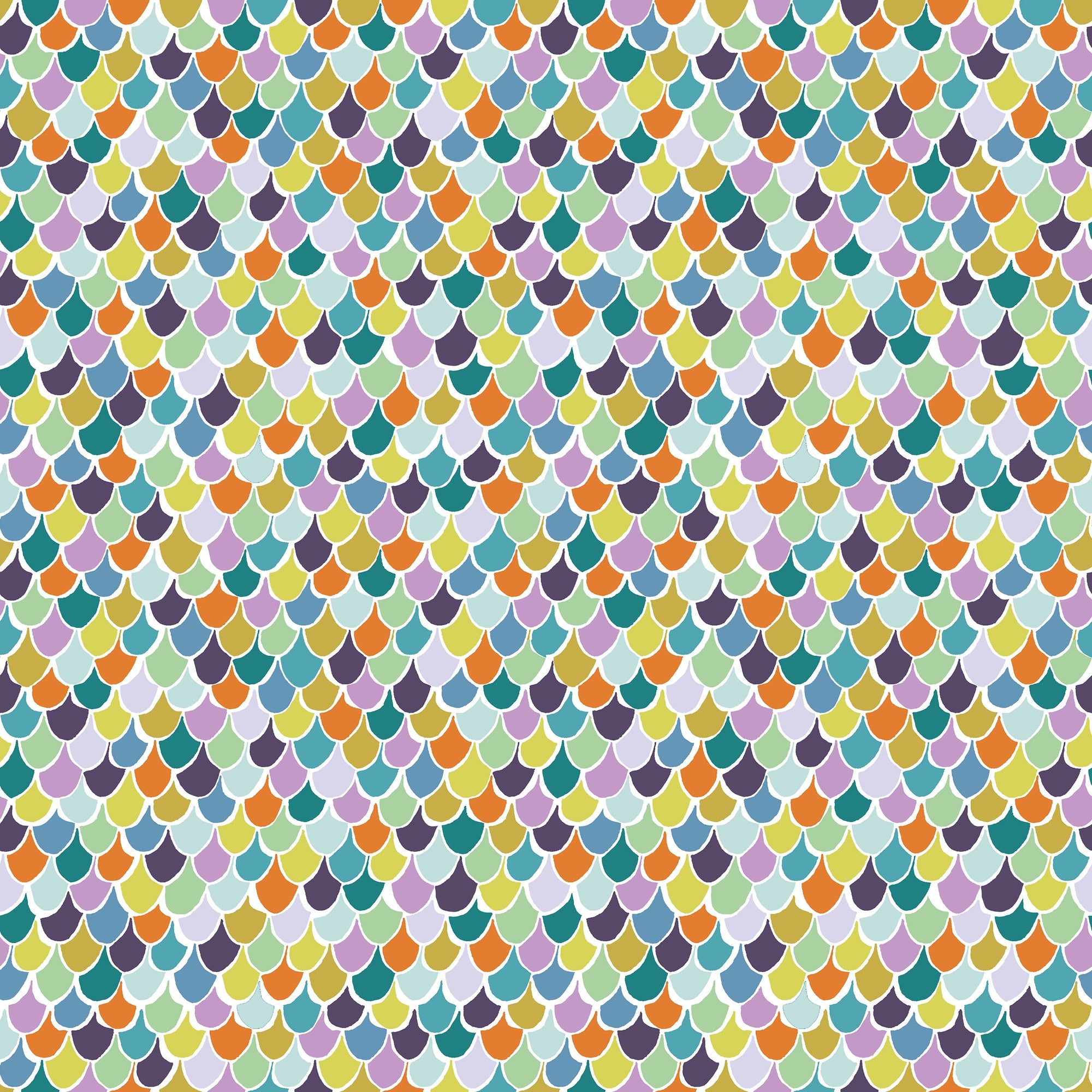 Magic Creatures - Scales | Organic Poplin