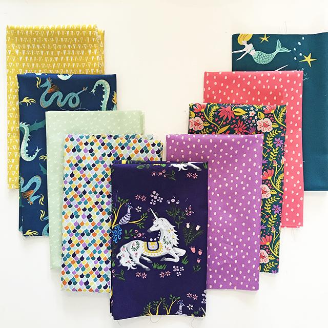 Magic Creatures - Unicorn Dreams | Organic Poplin