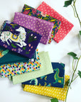 Magic Creatures - Dots in Lavender | Organic Poplin