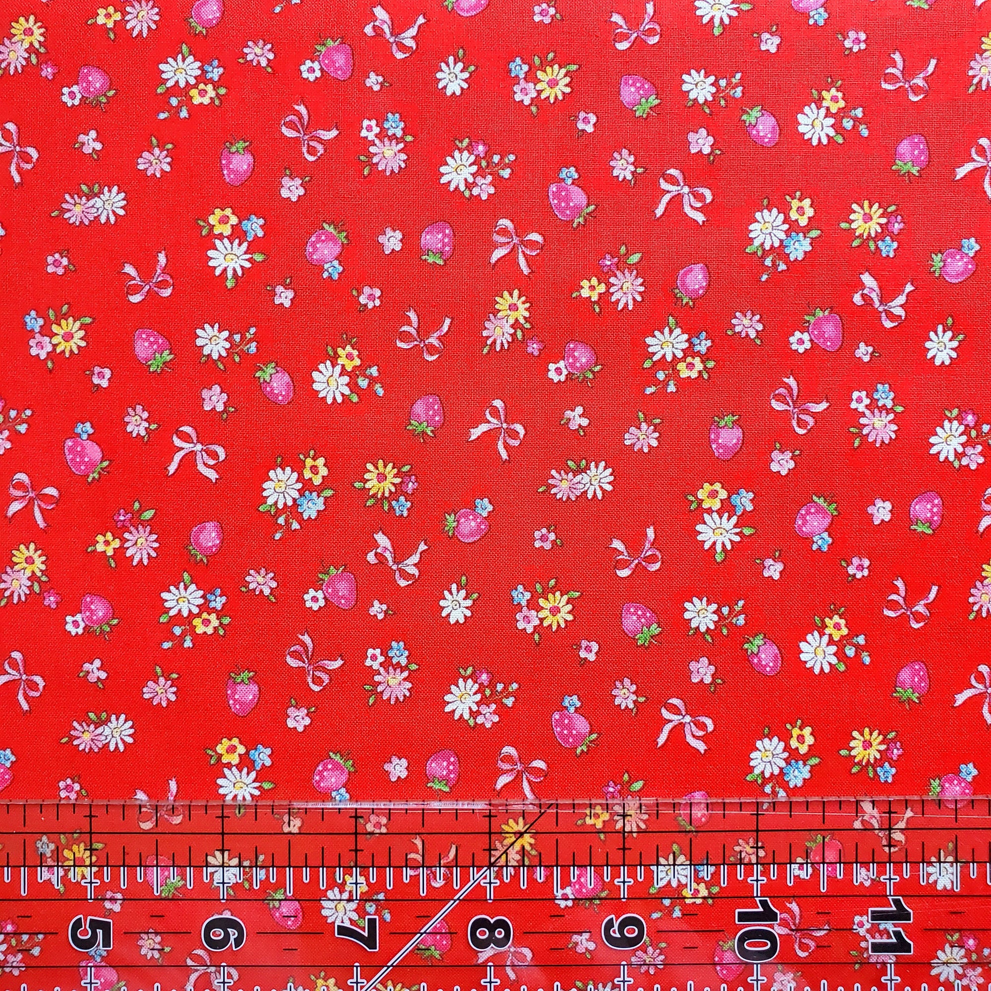 Dear Little World: Margaret & Sophie III - Strawberry in Red