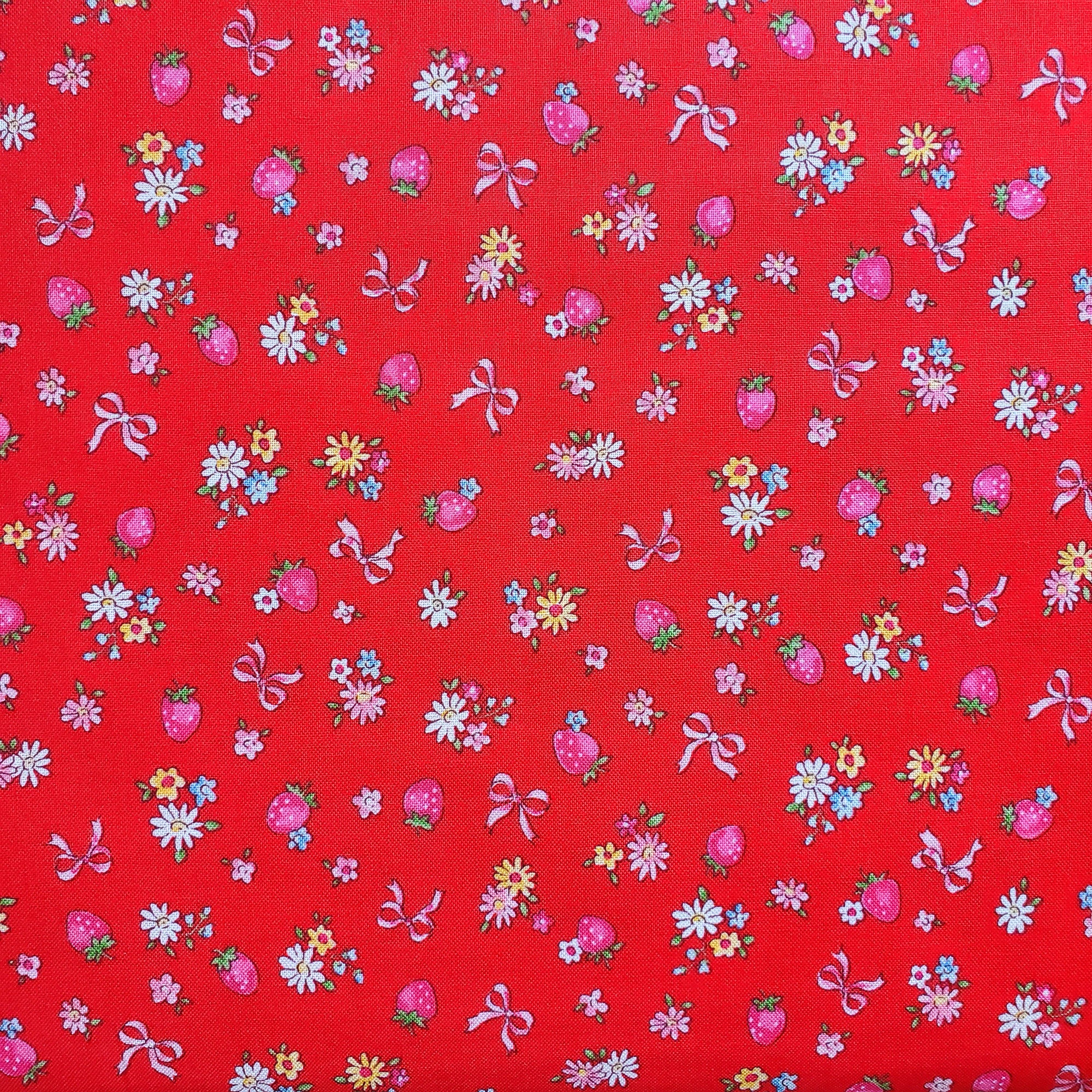 Dear Little World: Margaret & Sophie III - Strawberry in Red
