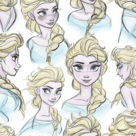 Frozen - Elsa Sketch | Knit