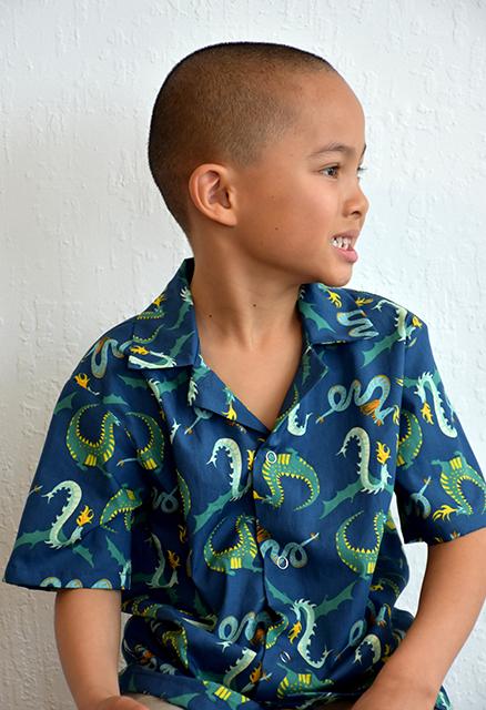 Magic Creatures - There be Dragons | Organic Poplin
