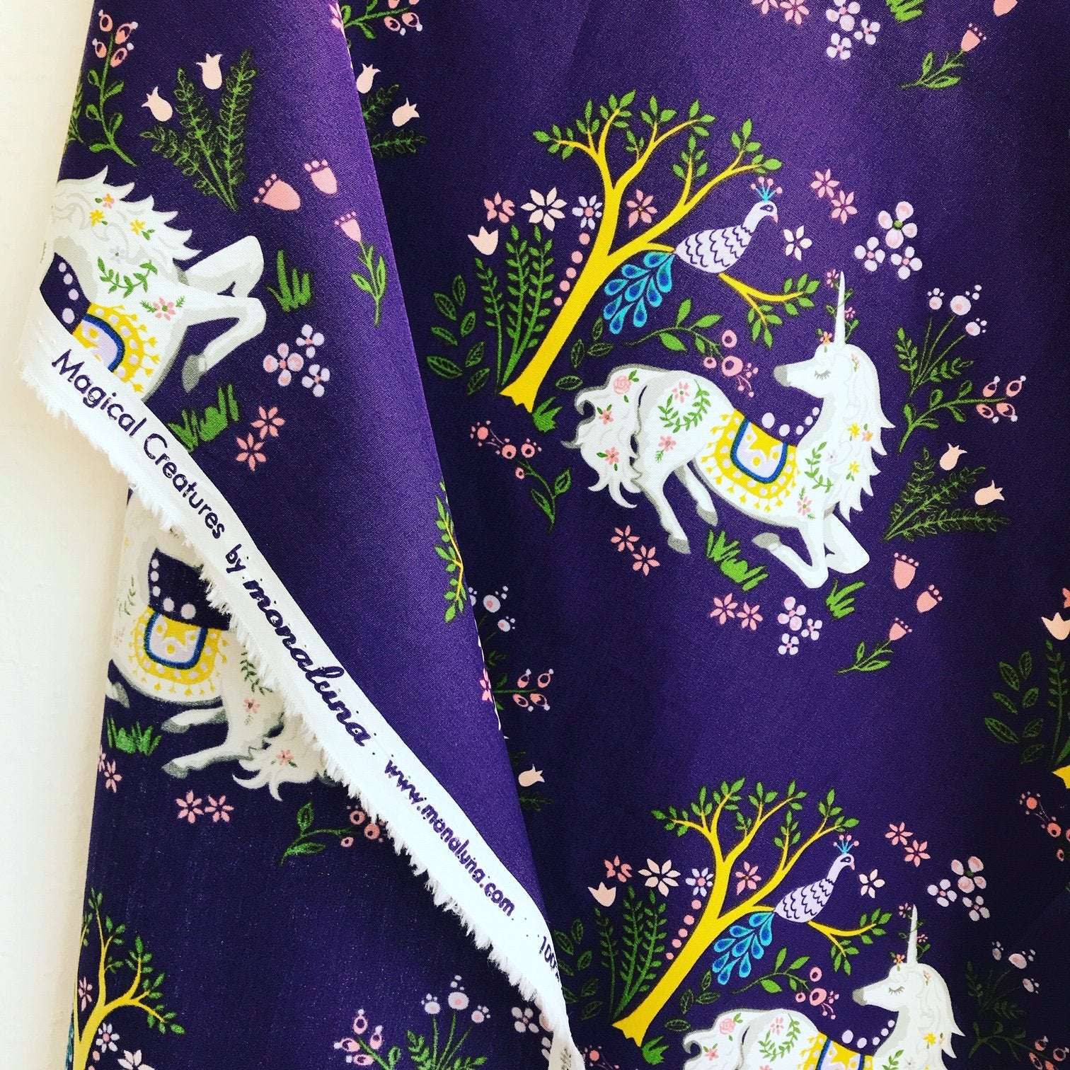 Magic Creatures - Unicorn Dreams | Organic Poplin