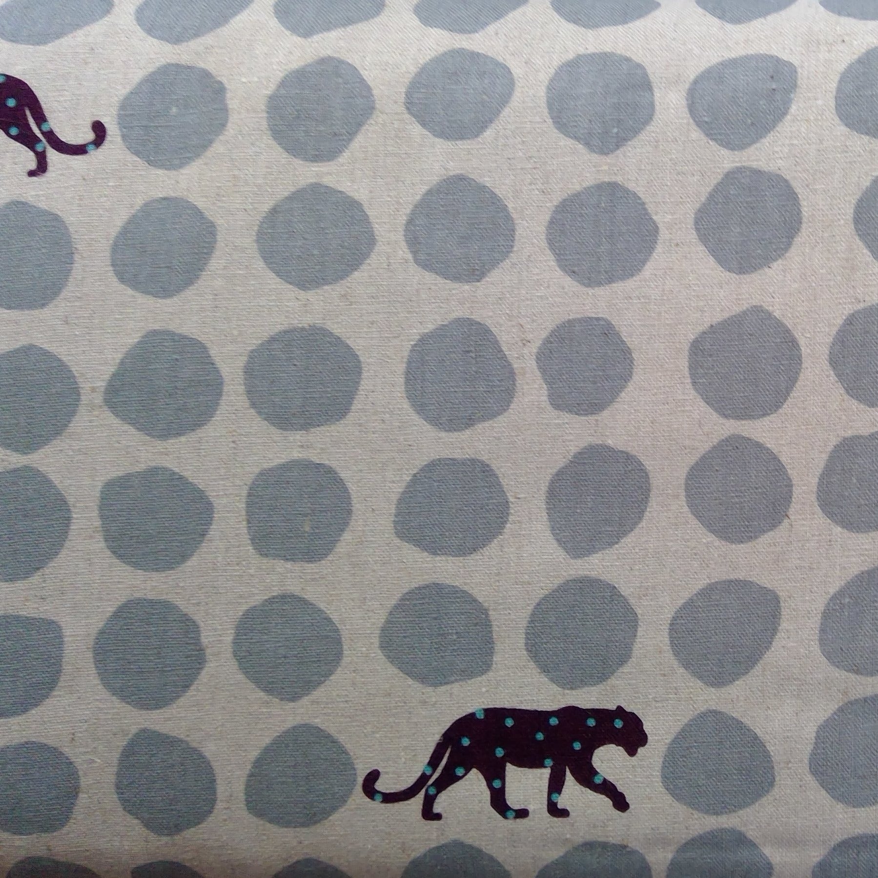 Panther in Grey | Canvas