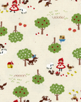 Chibi Pri Red Riding Hood in Cream | Oxford Cotton