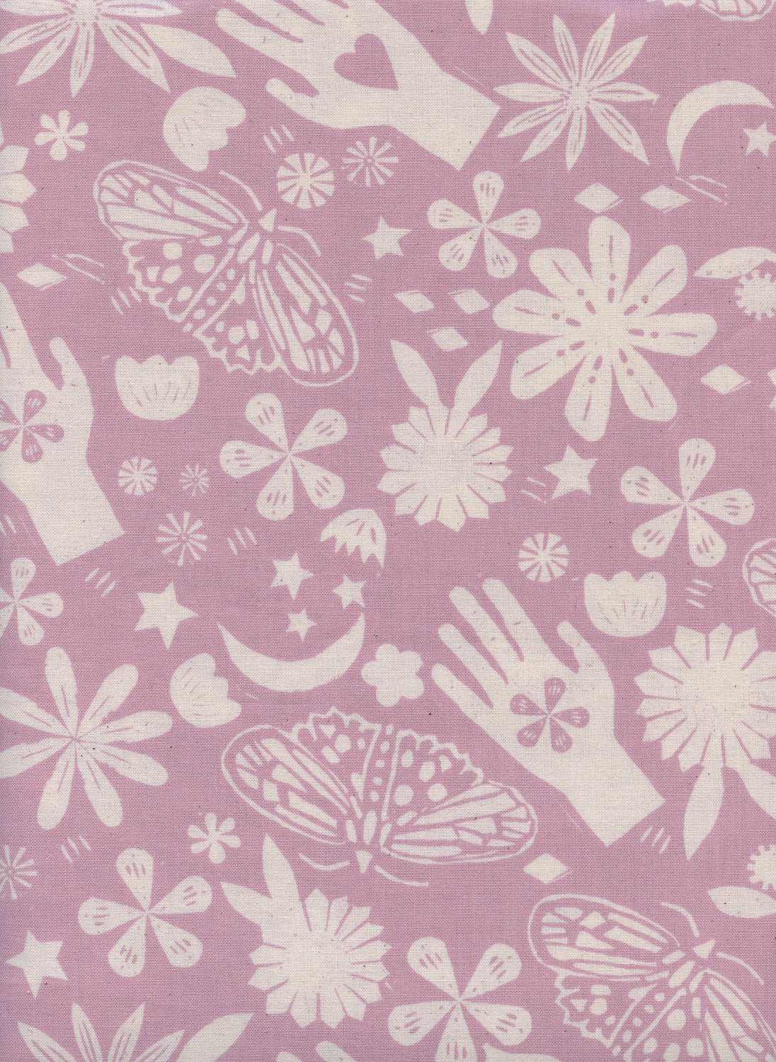 Moonrise - Dream in Lilac | Unbleached Cotton