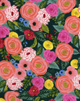 English Garden - Juliet Rose in Navy | Rayon
