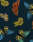 English Garden - Monarch in Navy Metallic | Canvas