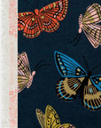 English Garden - Monarch in Navy Metallic | Canvas