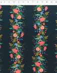 English Garden - Floral Vines in Dark