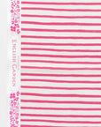 English Garden - Painted Stripes in Pink
