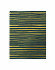 English Garden - Painted Stripes in Navy Metallic
