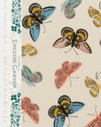 English Garden - Monarch in Cream Metallic | Cotton Lawn