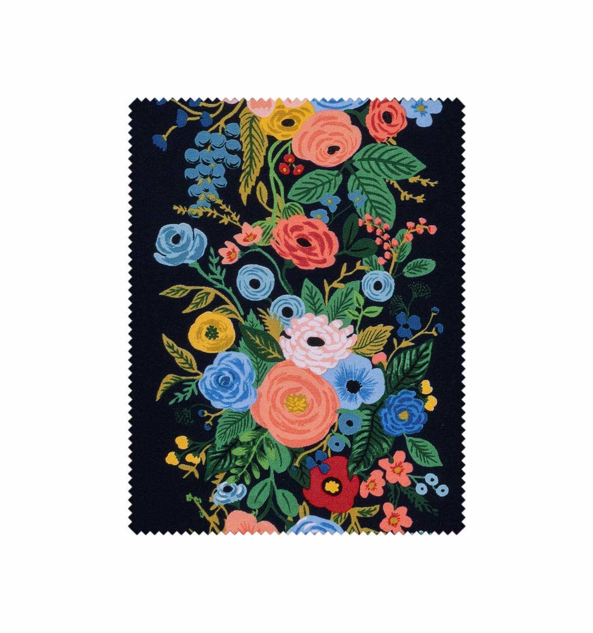 Wildwood - Garden Party Vines in Blue | Rayon