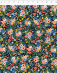 Wildwood - Petite Garden in Navy | Rayon
