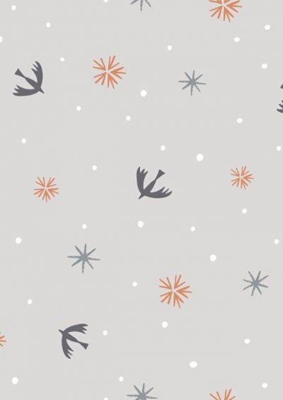 Winterfold - Flying Bird in Gray