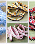 Floral Gingham Picot Bias Tape