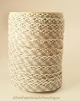 Gray Gingham Crochet Double Fold Bias Tape, Gray Picot Bias Tape, Bias Tape Double Fold, Bias Tape Crochet Edge, Bias Tape by the Yard, Lace