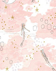 Narwhal Fabric, Mermaid Fabric, Michael Miller Magic, Mermaid in Blossom, Sarah Jane Fabric, Fabric by the Yard, Michael Miller Fabric