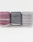 Polka Dot Bias Tape with Crochet Edge