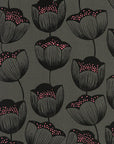 Rayon Fabric Magic Tulip Grey