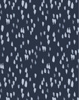 Autumn Blue Rain Dot Fabric
